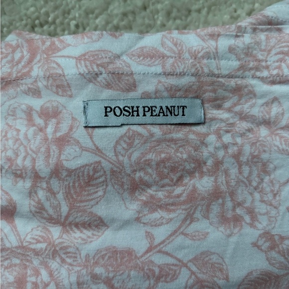 Posh Peanut Martina Blush Floral Car Seat Cover - Picture 4 of 5